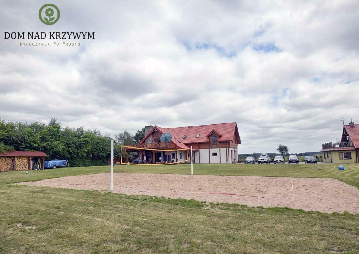 Dom Nad Krzywym - Prywatna Plaza, 2 Boiska, Sauna, Plac Zabaw Krzywe  Bagian luar foto
